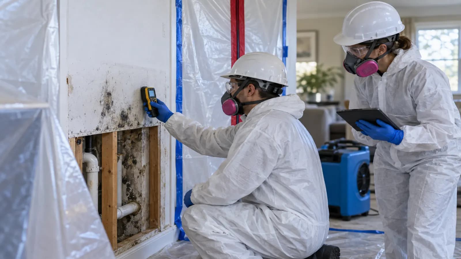 Mold After a Water Leak: Who to Call and What Cleanup Involves